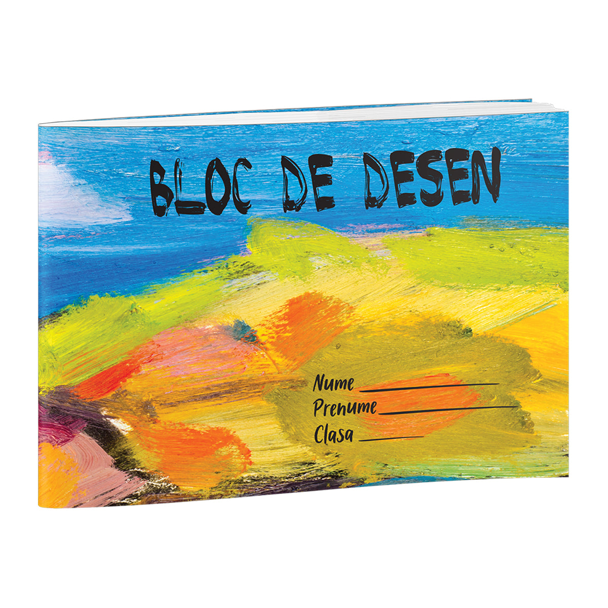 Caiet desen capsat RTC, 176x250, 24 file, 100g Caiet desen capsat RTC, 176x250, 24 file, 100g